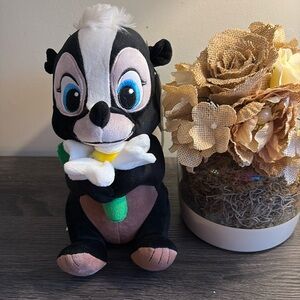 Authentic Disney Flower the skunk plush